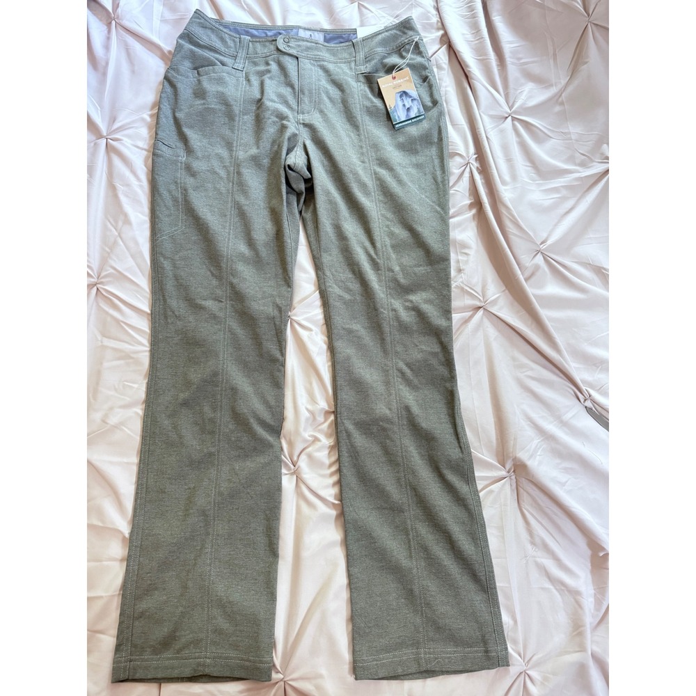 Royal Robbins Herringbone Discovery Strider Pant 10 Reg Everglade Green 34160